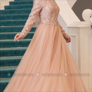 NWT beautiful pink gown prom dress